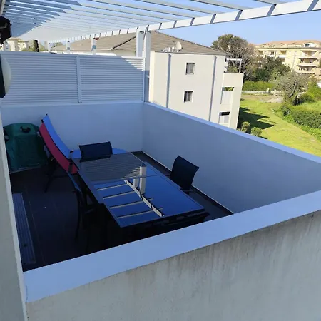 Apartment T2 Equipe Avec Belle Terrasse Face San-Nicolao