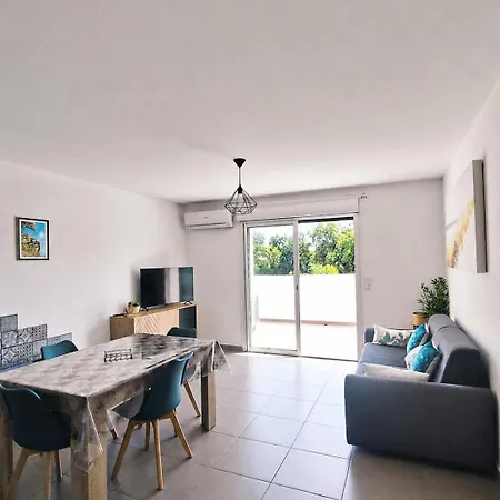 公寓 Grand T2, Pour 2 A 4 Pers, Grande Terrasse, A 5Mn A Pied De La Plage