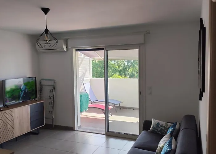 T2 Climatise, Pour 2 A 4 Pers, A 5Mn Plage A Pied San-Nicolao