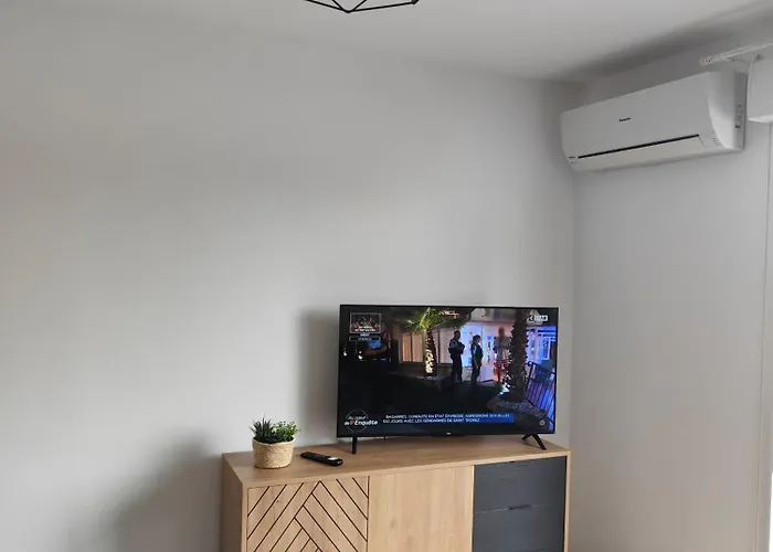 T2 Climatise, Pour 2 A 4 Pers, A 5Mn Plage A Pied Apartmán *